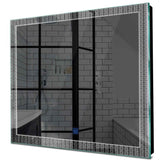Specchio LED Quadrato | Pulsante touch | Luce bianca fredda - Reyze Serie Official Modello 5